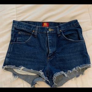 Wrangler Jean shorts from Aritzia